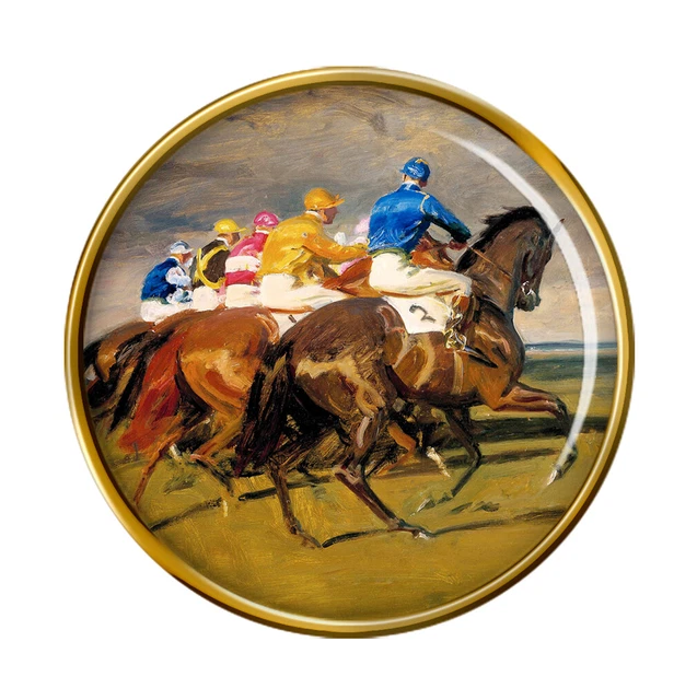 Caballo Carreras El Comienzo Pin Insignia