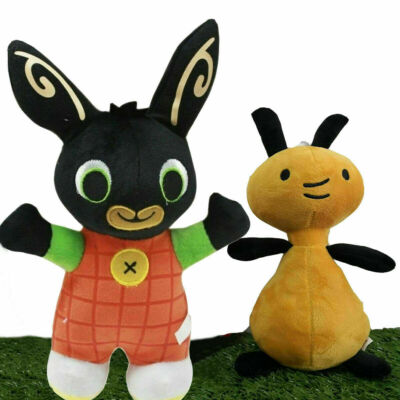 BING-BUNNY-NUOVO-Peluche-Pupazzo-Plush-Giocattolo-Bing-36-cm-Flop-25-cm miniatur 