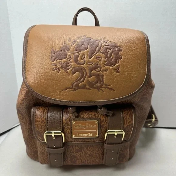 RARE DISNEY PARKS Animal Kingdom 25th Anniversary Loungefly  display picture 3