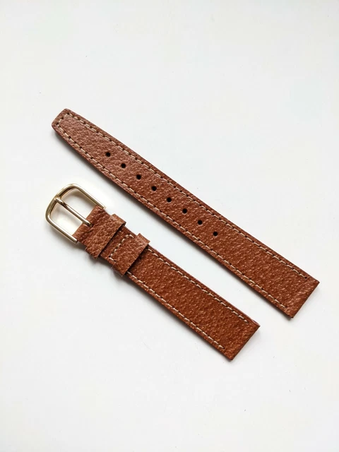Customized Pig Skin Leather Watches Strap KC1608_K0032522