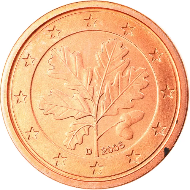 [#831290] Bundesrepublik Deutschland, Euro Cent, 2005, Munich, UNZ, Copper Plate