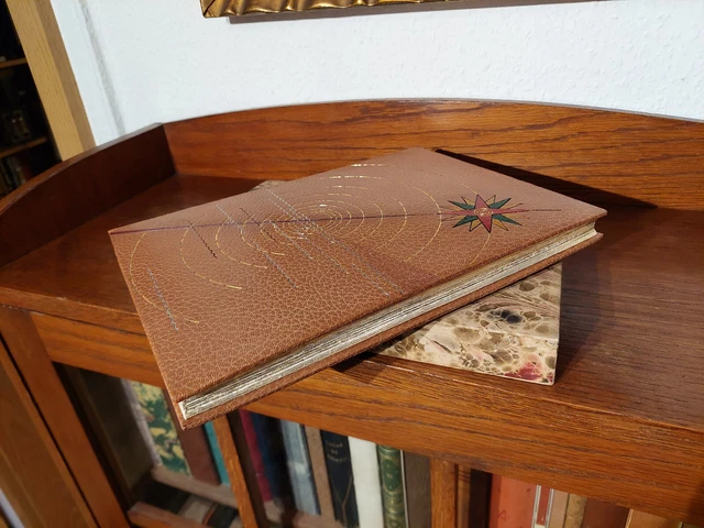 NORWAY MEISTEREINBAND Leder Handeinband DESIGN BINDING Reliure D'Art DEVAUCHELLE 7