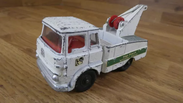 Dinky Toys 434 Bedford Crash Truck Top Rank Motorway Services for Restoration
