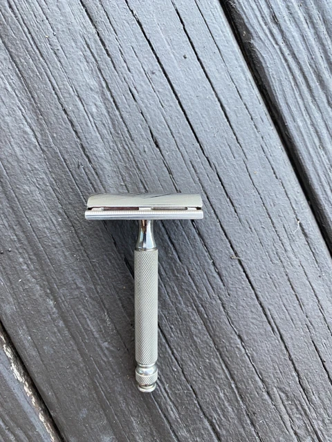 Vintage 1940's Gillette Ball End 3 Piece Safety Razor