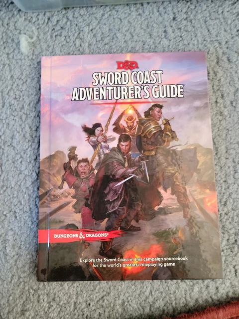 Dungeons And Dragons Sword Coast Adventurers Guide 5th Edition Dandd 2000 Picclick