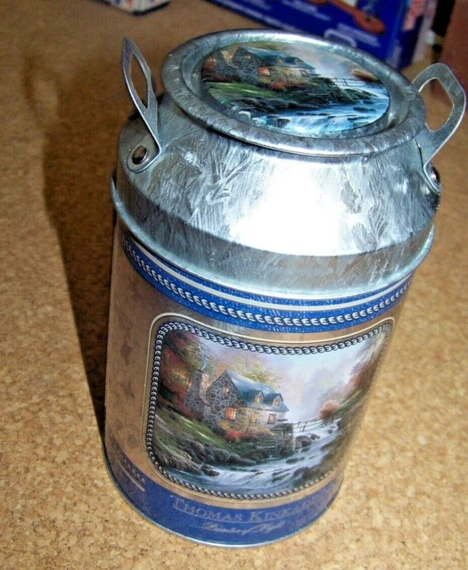 Kincade Cobblestone Mill mini milk can tin Thomas Painter of Light with box