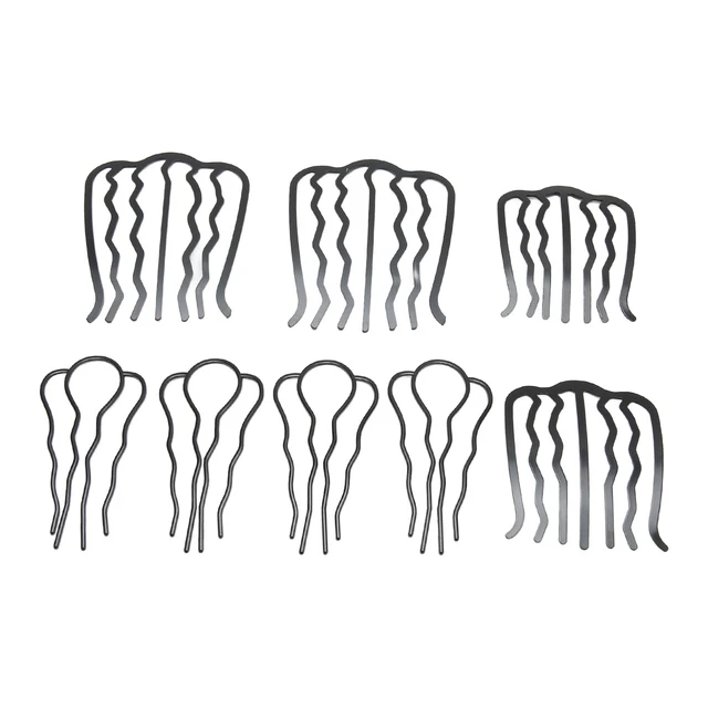 Clip De Fourche à Cheveux En Forme De U Peignes à Cheveux Latéraux