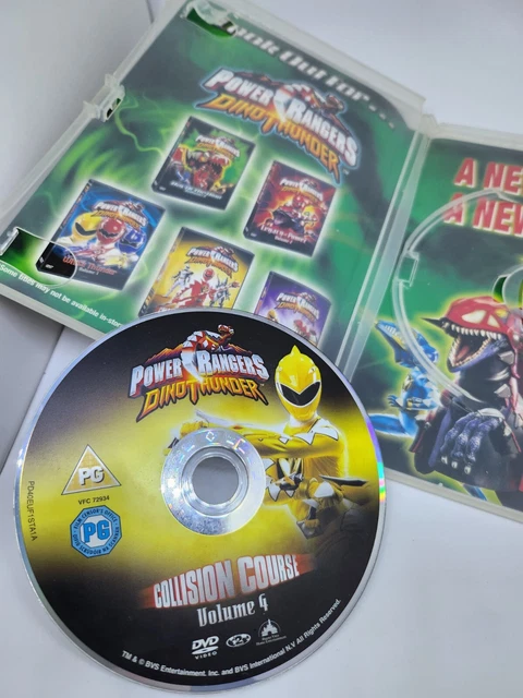 POWER RANGERS Dino Thunder Collision Course Volume 4 DVD £3 50 POWER RANGERS Dino Thunder Collision Course Volume 4 DVD £3 50