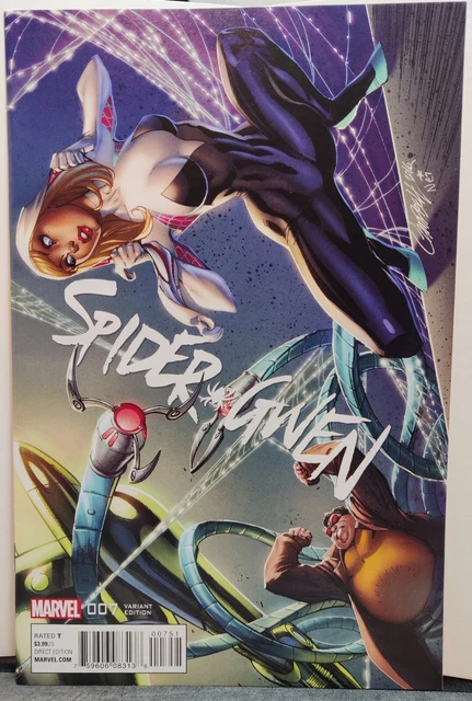 Marvel Spider-Gwen (2015) #7 J. Scott Campbell Connecting Variant B Vf/Nm