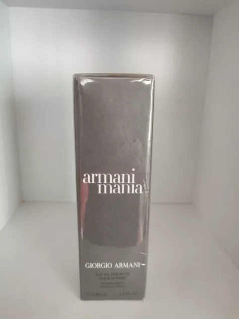 Armani Mania Giorgio Armani Eau De Toilette Pour Homme 100ml Neuf Très Rare