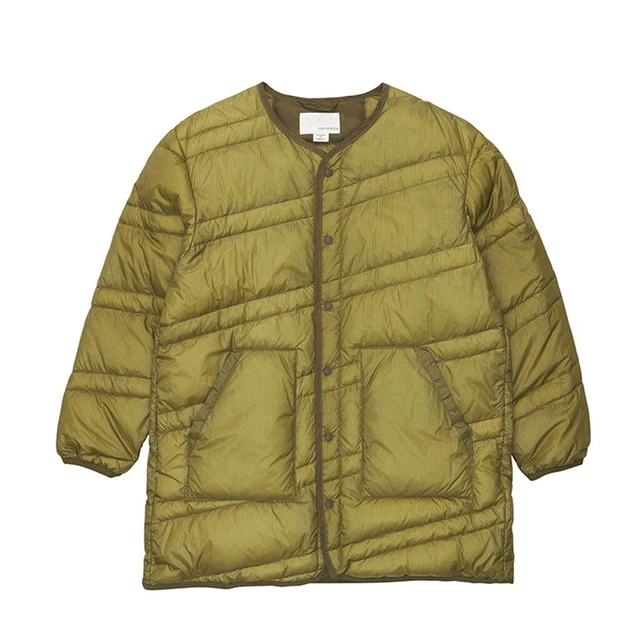 Nanamica Lightweight Olive Green Down Liner Size Small North face