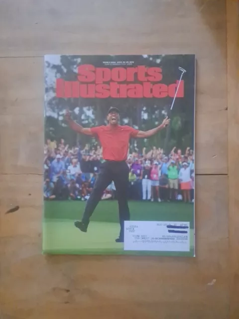 Sports Illustrated April 22-29, 2019 Tiger Woods Masters Win Comeback