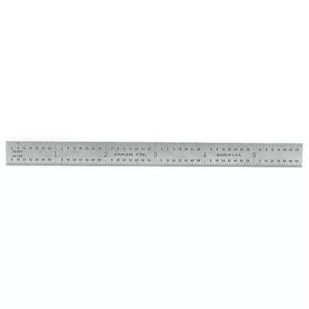 General Tools 616 Ruler,Stainless Steel,6 In Length