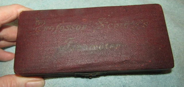 1920s era Professor Schiotz's Tonometer w/case & 3 weights made in Germany.