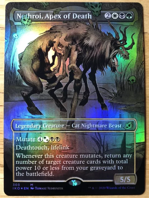 Nethroi, Apex of Death 1x FOIL IKO MTG Ikoria Mythic MINT white black green