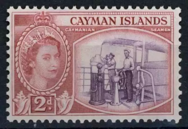 Cayman Islands 1953-62 SG#152, 2d QEII Definitive MH #F6183