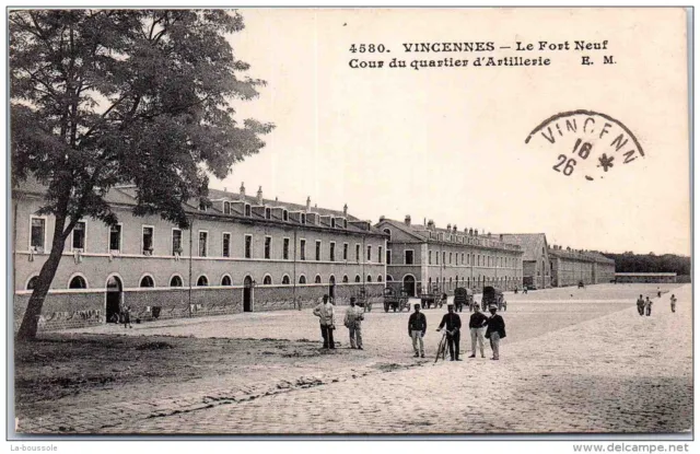 94 VINCENNES  - le fort neuf, quartier d'artillerie