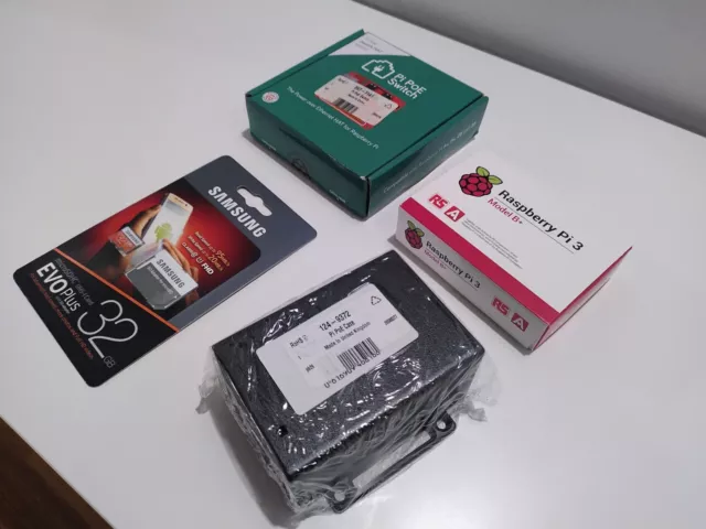 Kit Raspberry Pi 3B+ alimentation PoE