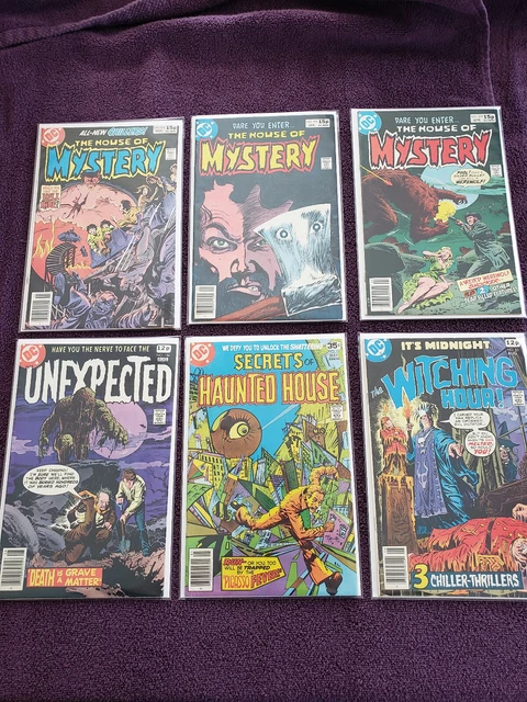 1970s DC House of Mystery Secrets of Haunted Witching Hour Unexpected Comic Book