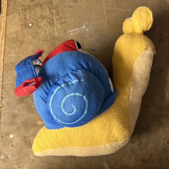 DREAMWORKS TURBO RACING Team Snail Plush Stuffed Animal 2013 5 11" C2