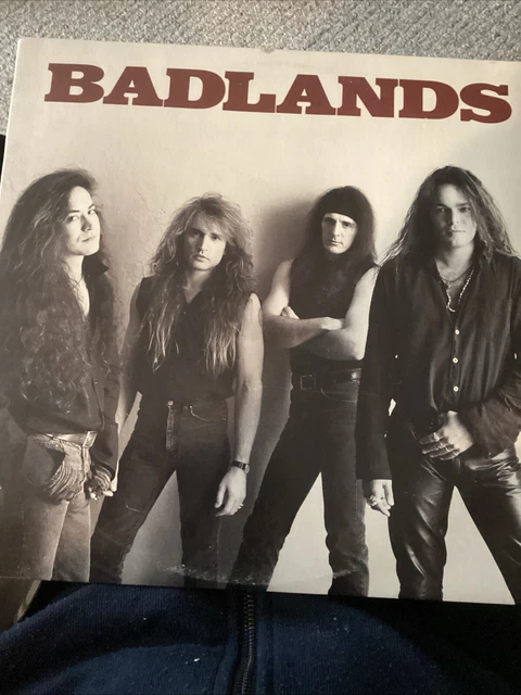 BADLANDS - SELF Titled - S/T - 1989 Japan CD - 22P2-2707
