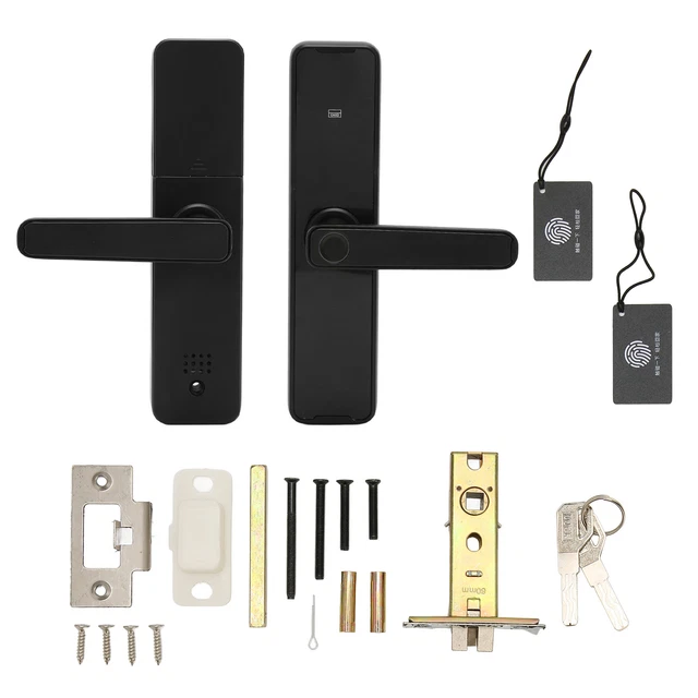 Keyless Entry Door Lock Single Lock Cylinder IC Card Fingerprint Password