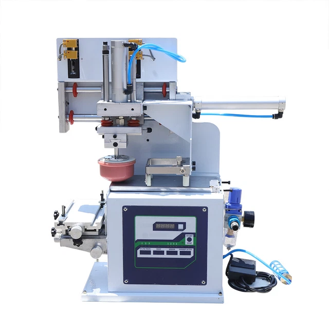 Automatic Pneumatic Pad Printer Logo Barcode Indirect Gravure Printing Machine