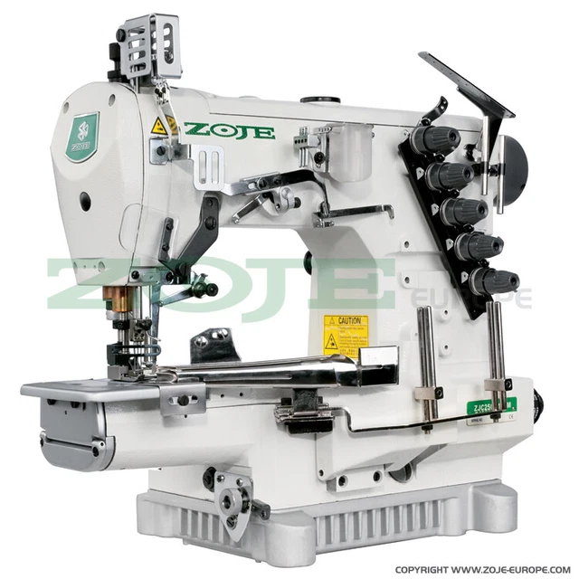 Machine à Coudre Industrielle ZOJE ZJS2500A-156M-BD - 3 Aiguilles - Lit Cylindrique - Neuf