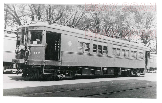 8DD523 RP 1940s/1950s SACRAMENTO NORTHERN RAILROAD CAR #1015