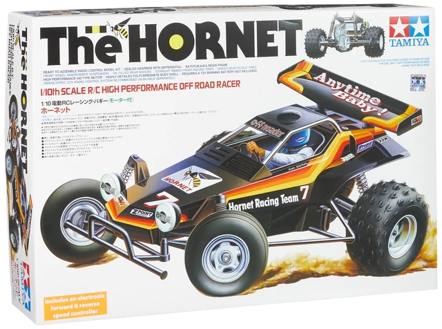 TAMIYA 58527 1:10 RC The Hornet Jun Watanabe – Limited Edition RC-buggy Bouwpakket, Wit/roze/paars