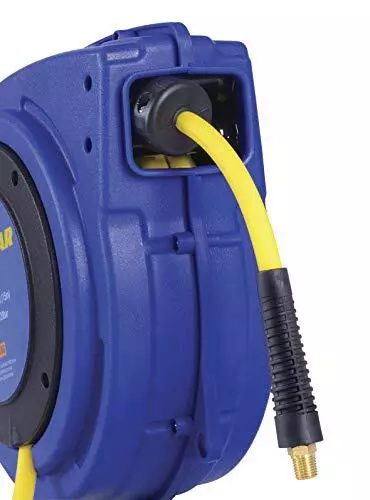 Goodyear Steel Retractable Air Compressor/Water Hose Reel Max. 300PSI (Enclosed 3