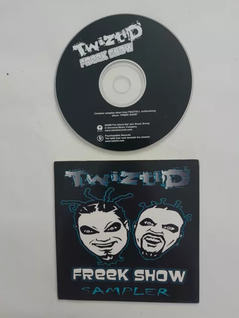 Twiztid  - Freekshow Sampler CD Insane Clown Posse ICP Psychopathic Records RARE