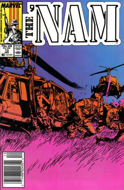 Nam, The #13 (Newsstand) FN; Marvel | Vietnam War comic - we combine shipping