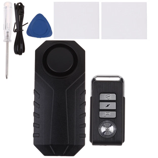 1Pc D'alarme Anti- Alarme Sans fil Vélo Alarme Voiture D'alarme de Sécurité