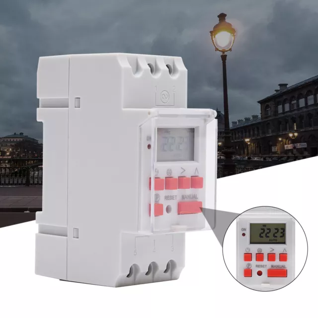 Astronomical Timer Switch Timing Control Latitude Longitude Switch LCD Display