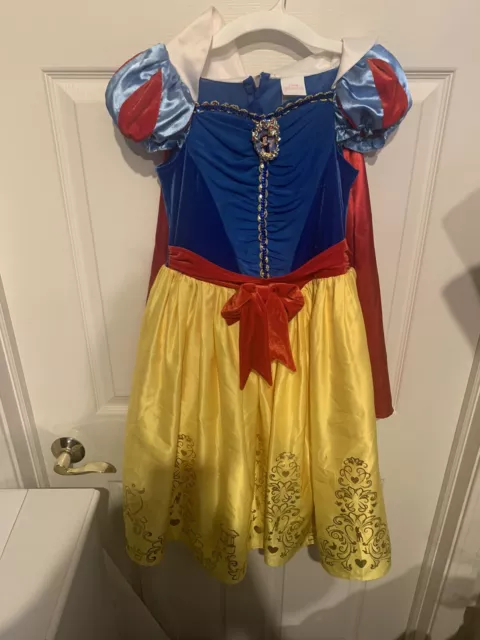 Disney Princess Snow White Halloween Dress Up Costume Child Size Small 4-6