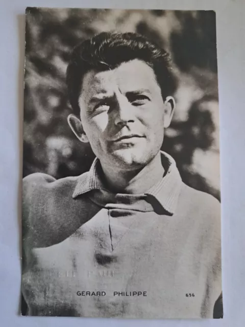 CPA  photo de Gérard Philippe  des éditions Delespaul  14 x 9 cm sam Lévin