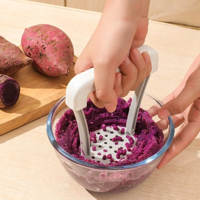Plastics Potato Masher Portable Mashed Potatoes Crusher Potato Crusher  Kitchen