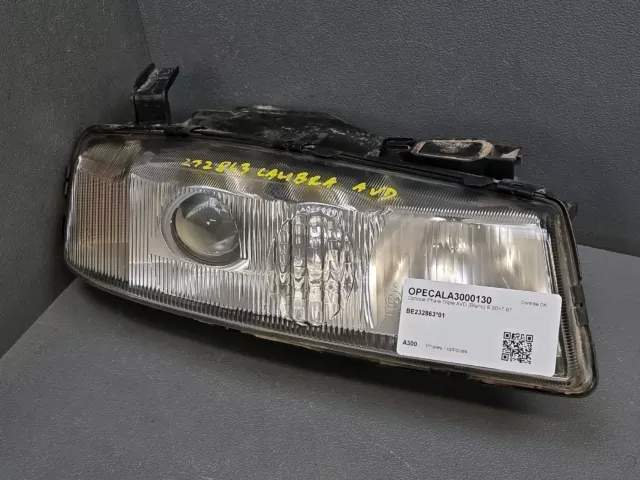 Faro Delantero Derecho Triple Óptica - Opel Calibra Desde Sept. 1990 A Jul. 1997