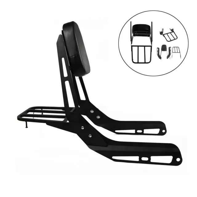 For Honda Vtx1300 Vtx1800 C/R/S/T/F/N 05-11 Sissy Bar With Luggage Backrest Rack