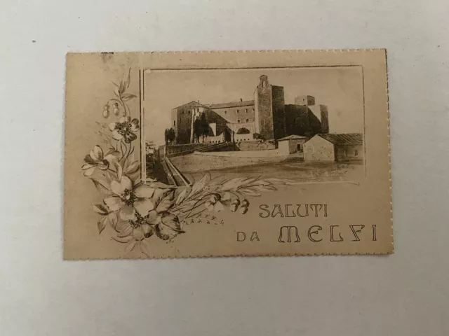 Cartolina Saluti Da Melfi Non Viaggiata Bd