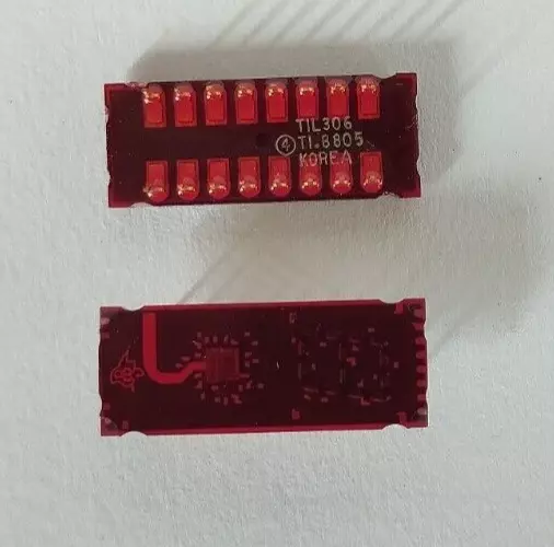 TIL306 Texas instruments 7-Segment Numeric led display with logic