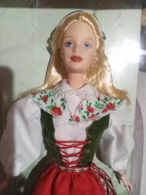 Swedish Barbie Dolls Of The World Series Collector Edition Mattel