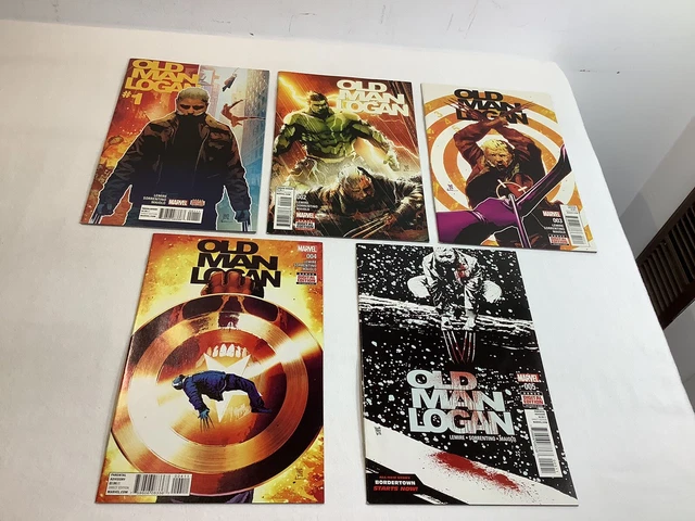 Wolverine: Old Man Logan #1,2,3,4,5 Marvel Comics 2016