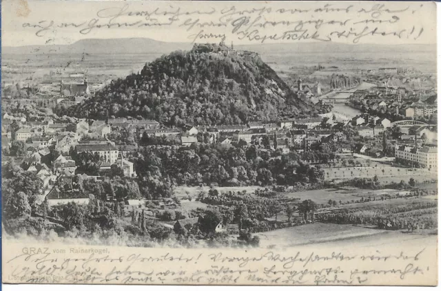 AK Graz, Blick vom Rainerkogel