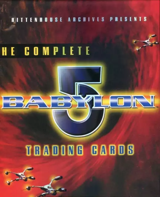Álbum completo de tarjetas coleccionables vacías de Babylon 5
