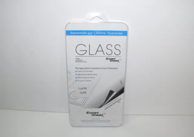 Expert Shield Crystal Clear Screen Protector for Lumix GX8 GX9