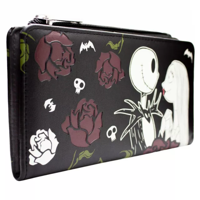 Nightmare Before Christmas Jack and Sally Meant to Be Coin Card Purse SECOND