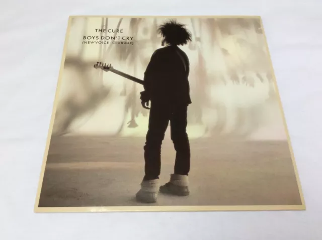 The Cure ‎– Boys Don't Cry (New Voice ) 12" German import Vinyl single Goth