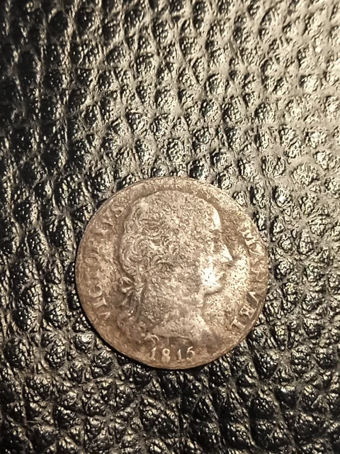 Monnaie Argent Sardaigne 2,6 Soldi 1815 2